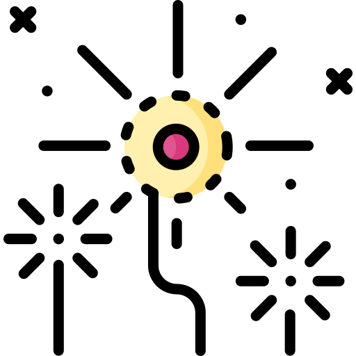 Fireworks fireworks entertainment light icon