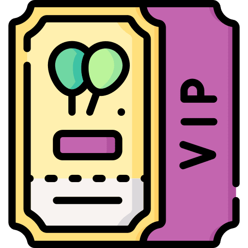 Ticket pass event ticket icon
