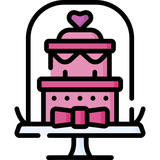 Cake party cake dome icon