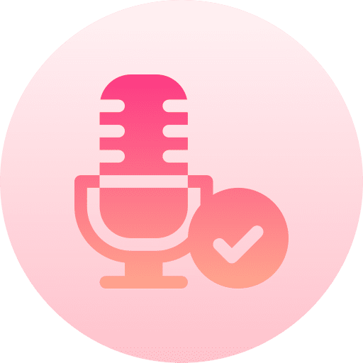 Check podcast check ui icon Check podcast check ui icon