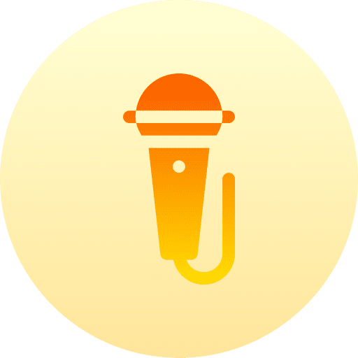 Microphone microphone radio communications icon