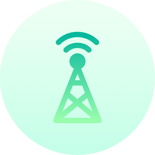Antenna signal radio antenna satellite icon Antenna signal radio antenna satellite icon