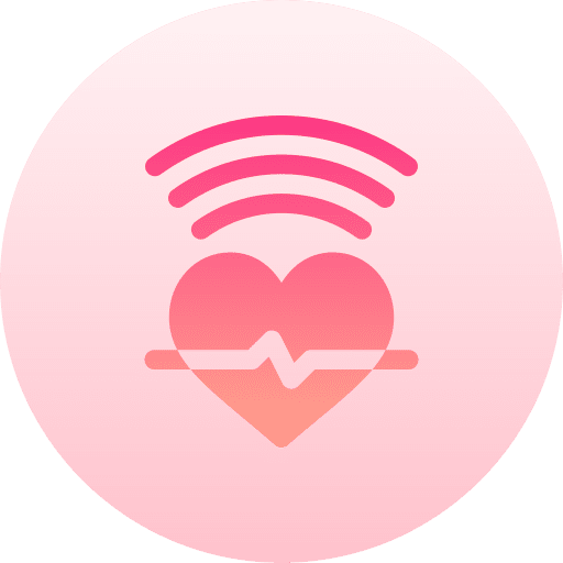 Podcast music and multimedia heart podcast icon Podcast music and multimedia heart podcast icon