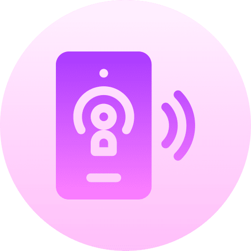 Podcast online multimedia radio icon Podcast online multimedia radio icon