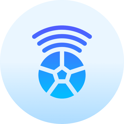 Podcast football wifi waves icon Podcast football wifi waves icon