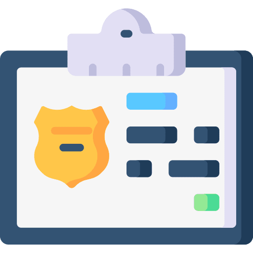 Police badge news report archive police badge icon Police badge news report archive police badge icon