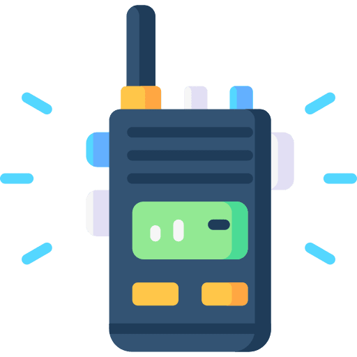 Walkie talkie transmitter walkie talkie network icon