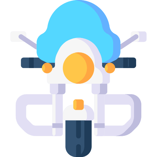 Motorbike vehicle transportation police car icon Motorbike vehicle transportation police car icon