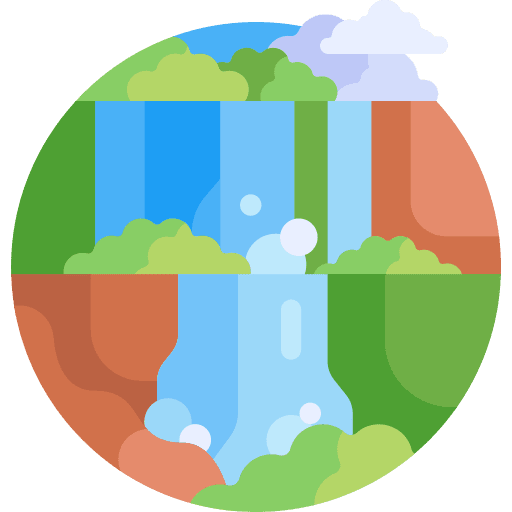 Waterfall nature waterfall river icon Waterfall nature waterfall river icon