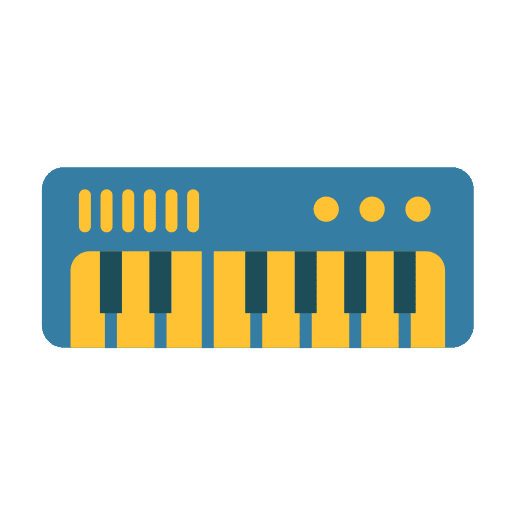 Keyboard keyboard musical instrument electric keyboard icon Keyboard keyboard musical instrument electric keyboard icon