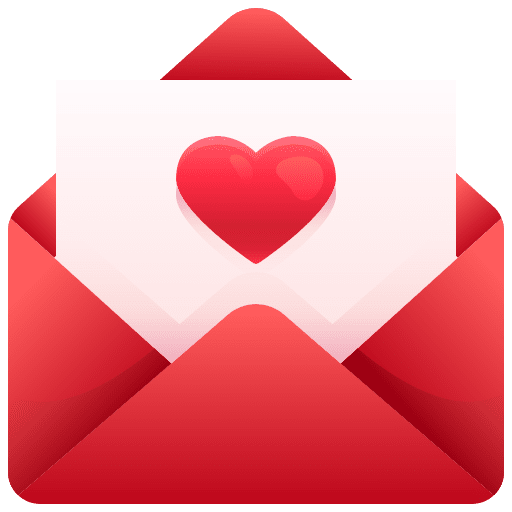 Love letter love letter mail email icon