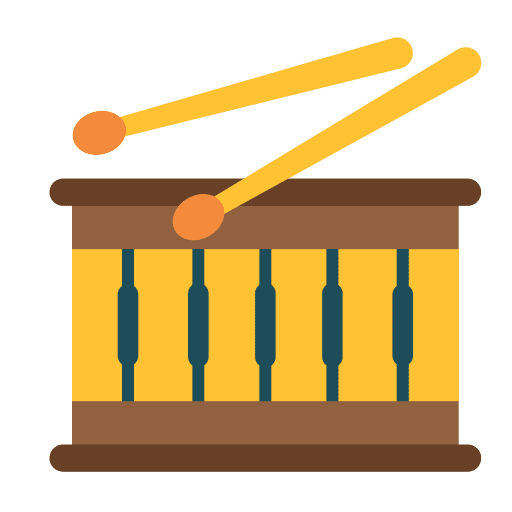 Snare drum percussion musical instrument snare drum icon Snare drum percussion musical instrument snare drum icon