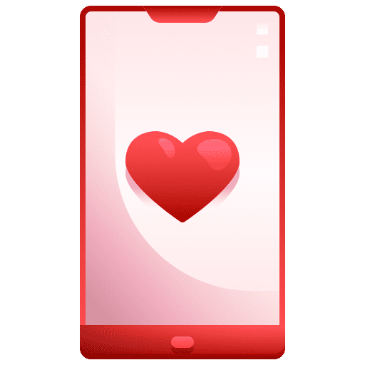 Phone reaction social network communications icon Phone reaction social network communications icon