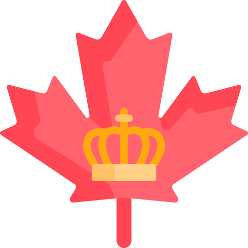 Canada fall leaf garden icon