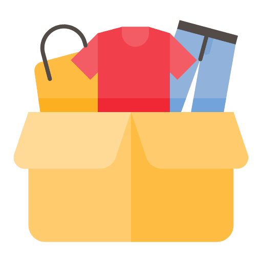 Cardboard box order fashion cardboard box icon