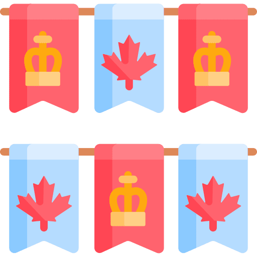 Garland canada victoria day cultures icon Garland canada victoria day cultures icon