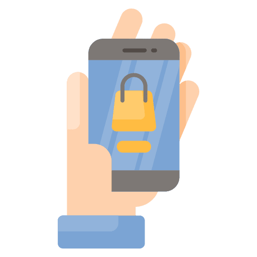 Online shop shopping bag online shop commerce and shopping icon Online shop shopping bag online shop commerce and shopping icon