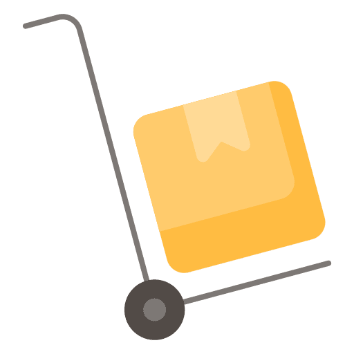 Trolley transport logistics delivery trolley icon Trolley transport logistics delivery trolley icon