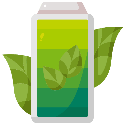 Eco battery ecology and environment electronics save energy icon