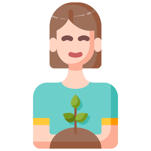Planting leaf botanic plant icon Planting leaf botanic plant icon