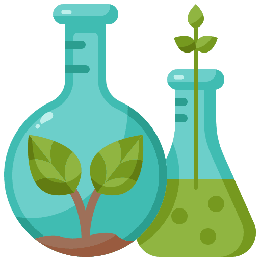 Science sprout biology chemistry icon