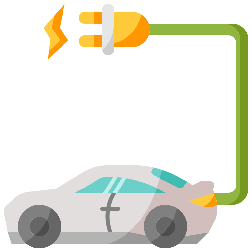 Electric car electric car technology transportation icon Electric car electric car technology transportation icon