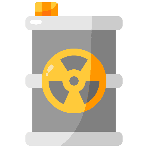 Radioactive gas fuel radioactive icon Radioactive gas fuel radioactive icon