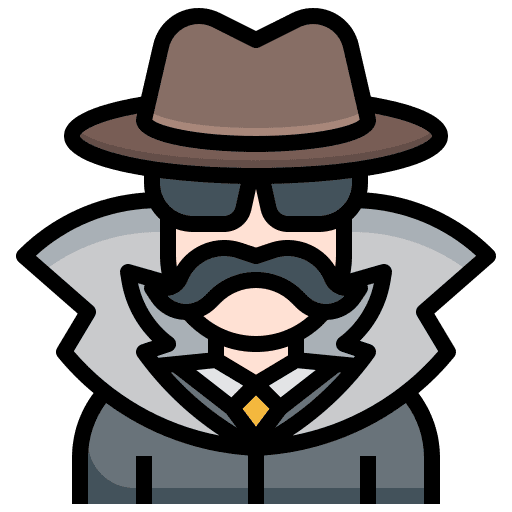 Anonymous invisible man unknown anonymous icon
