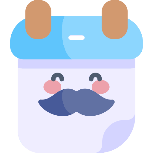 Fathers day time time and date event icon Fathers day time time and date event icon