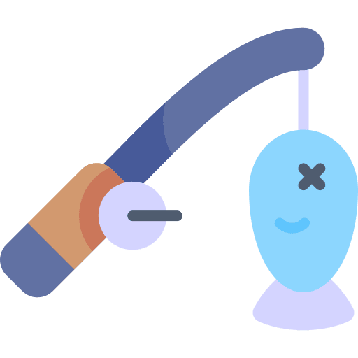 Fishing rod sport fishing fishing rod icon