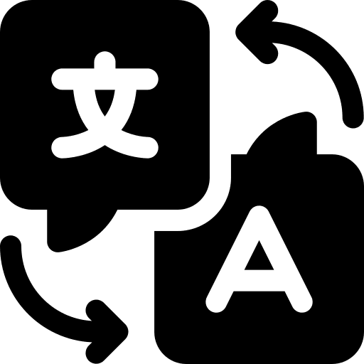 Translation communications translation translator icon