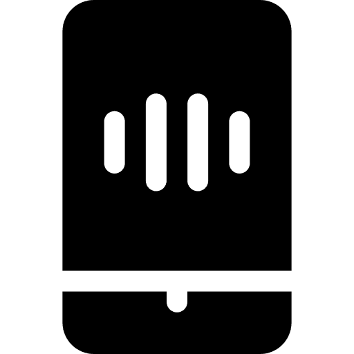 Translation bars smartphone translation icon Translation bars smartphone translation icon