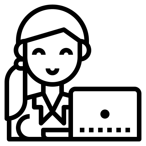 Girl female study user icon