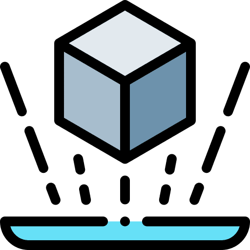 Augmented reality electronics augmented reality cube icon Augmented reality electronics augmented reality cube icon