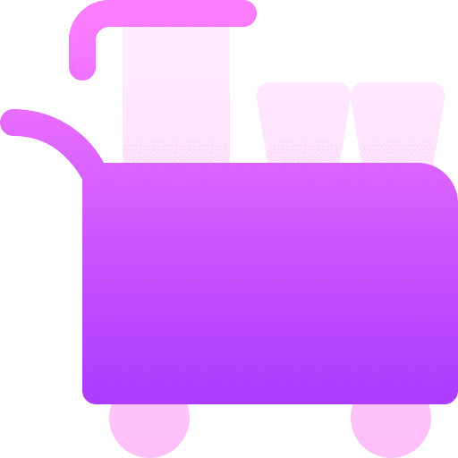 Food service serving cart food and restaurant flight icon Food service serving cart food and restaurant flight icon