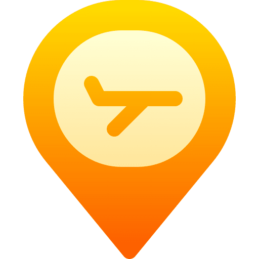 Placeholder maps and location transportation aviation icon