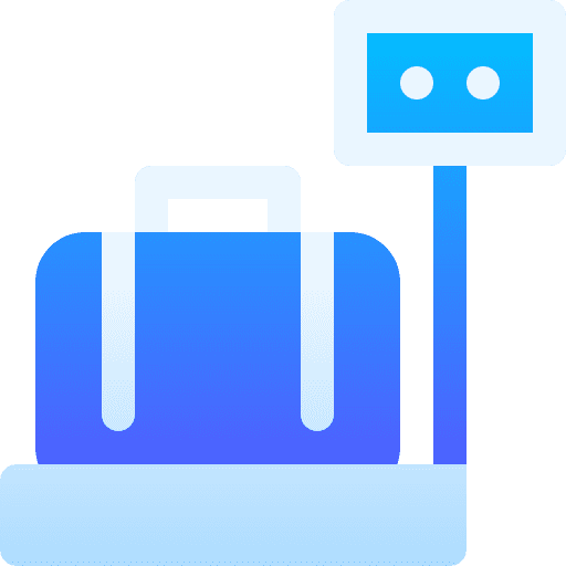 Luggage scale travel weight luggage scale icon Luggage scale travel weight luggage scale icon