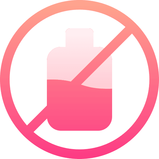 No liquids water bottle forbidden not allowed icon No liquids water bottle forbidden not allowed icon