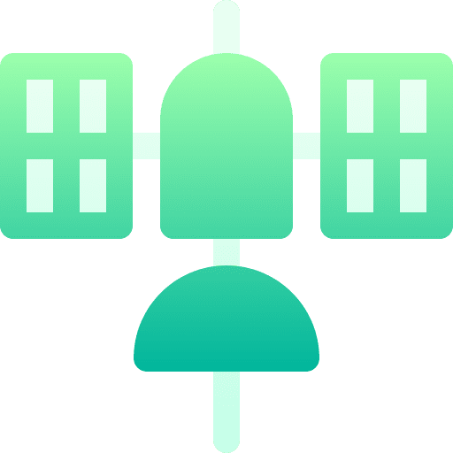 Satellite technology connection communications icon Satellite technology connection communications icon
