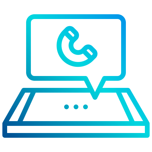 Call celular smartphone mobile analytics icon
