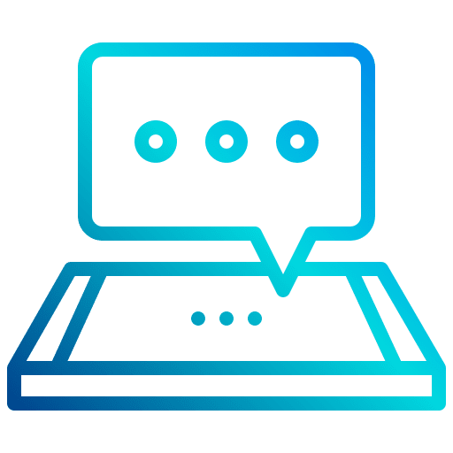 Chat smartphone message chatting app icon