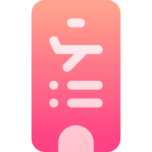 Check in transportation airplane ticket icon Check in transportation airplane ticket icon