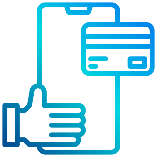 Payment method smartphone payment method mobile phone icon
