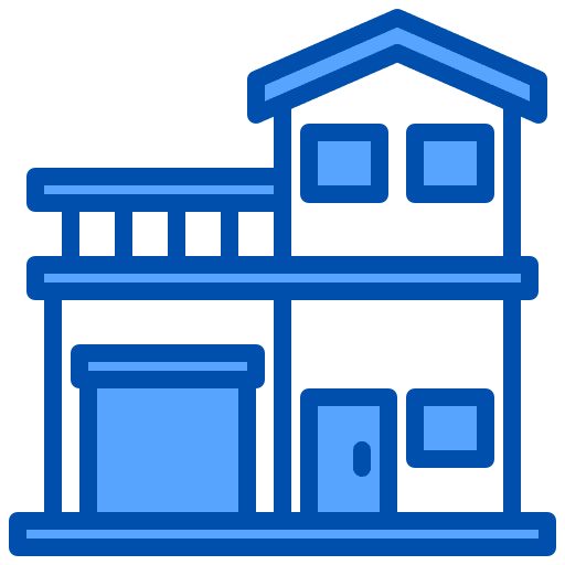 House architecture apartment architecture and city icon