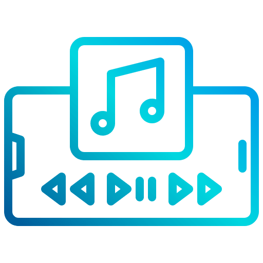 Music music audio app icon Music music audio app icon