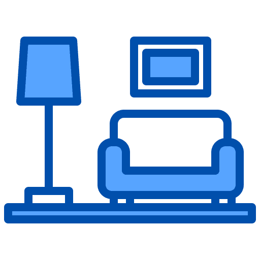 Living room living room room rooms icon