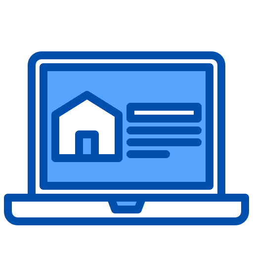 Website building house website icon Website building house website icon