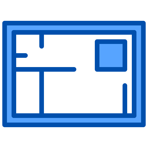 Plan architecture and city plan house design icon Plan architecture and city plan house design icon