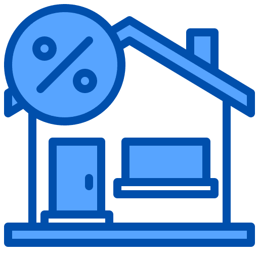 Promotion percentage property discount icon Promotion percentage property discount icon