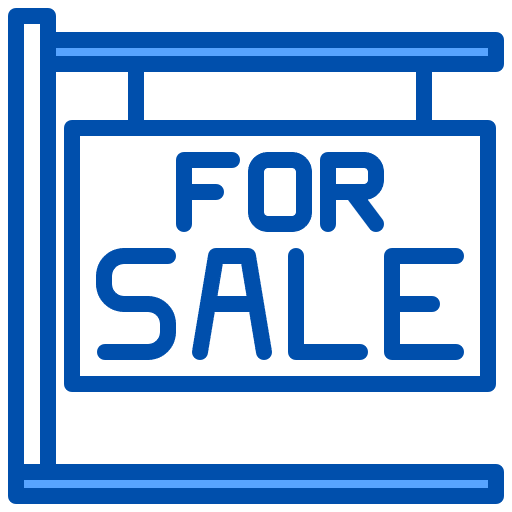Sign real estate signs sign icon Sign real estate signs sign icon
